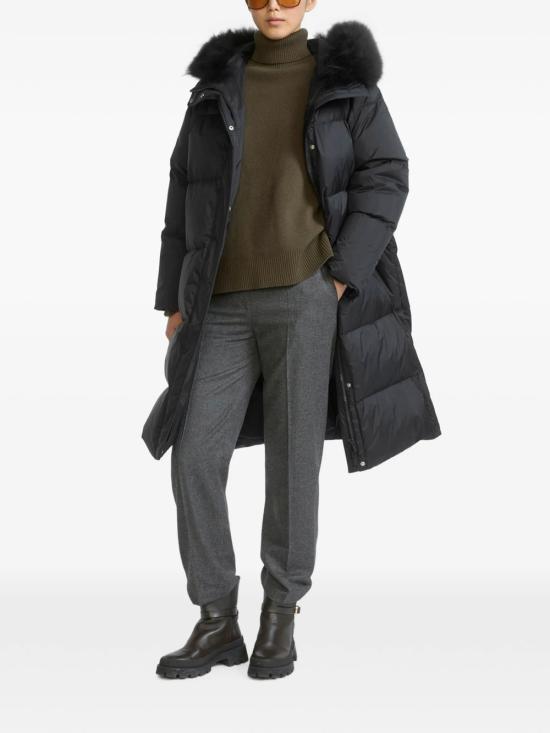26FW 이브살로몬 패딩 27WFM01306U04W C99 BLACK - YVES SALOMON