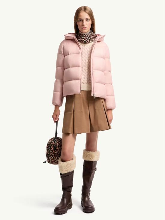 26FW 몽클레어 패딩 L20931A00110 599S0 51B MEDIUM PINK - MONCLER