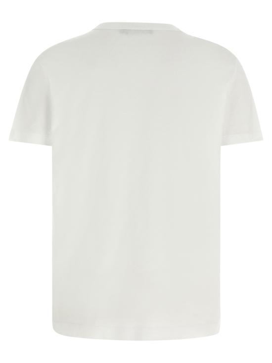 26FW 돌체앤가바나 탑 돌체 무드 티셔츠 화이트 - DOLCE & GABBANA