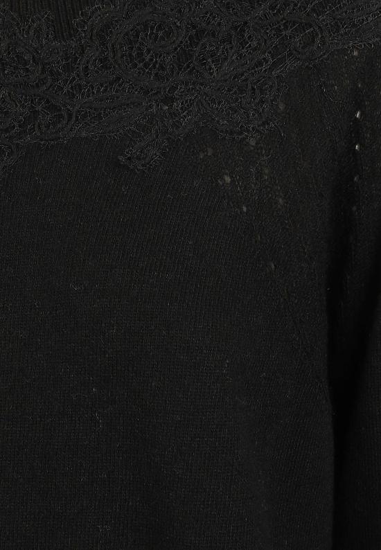 26FW 에르마노 설비노 스웨터 D494M506 APDYI 95708 BLACK - ERMANNO SCERVINO