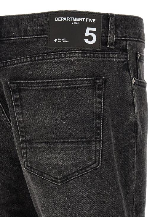 26FW 디파트먼트5 데님 팬츠 스톤즈 진 블랙 - DEPARTMENT 5