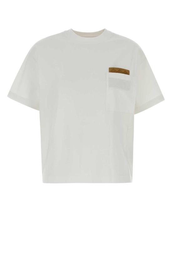26FW 보테가베네타 반팔 티셔츠 838925V4N50 9000 White