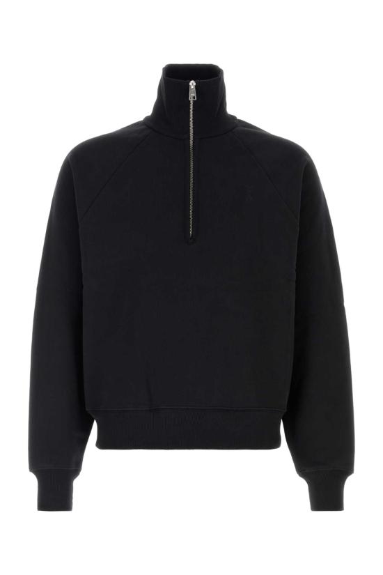 26FW 아미 후드 티셔츠 USW798747 001 Black