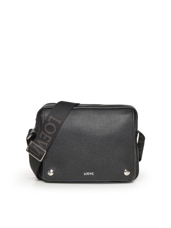 26FW 로에베 페블 메신저 백 BANBA73X07 1100 BLACK DOM