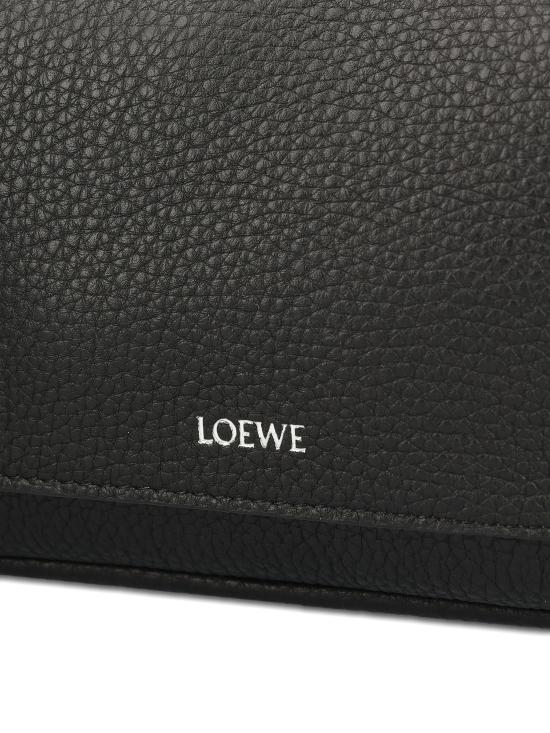 26FW 로에베 페블 스몰 메신저백 BANBPCBX04 1100 BLACK DOM - LOEWE