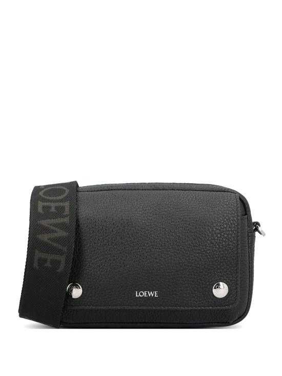26FW 로에베 페블 스몰 메신저백 BANBPCBX04 1100 BLACK DOM