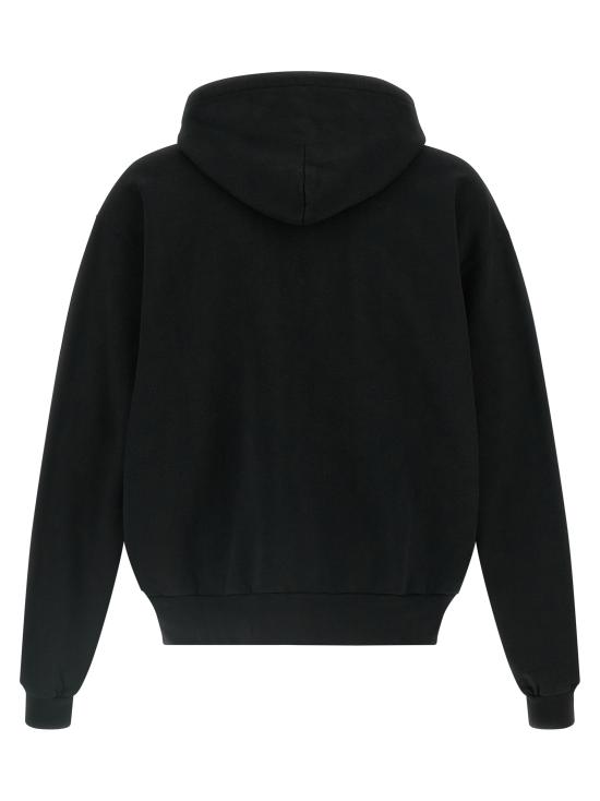 26FW 발렌시아가 더 도어 오버사이즈 집업 후디 850338TUVQ91000 Black - BALENCIAGA