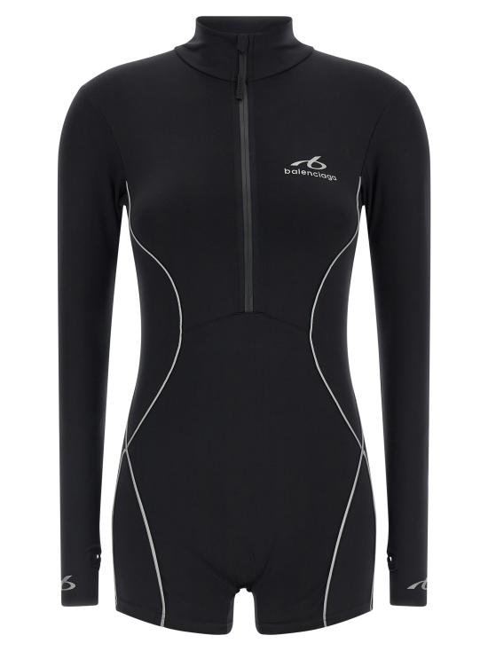26FW 발렌시아가 테크웨어 바디수트 A0023PTTVX91000 Black