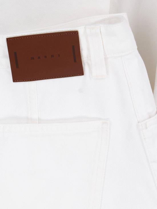 26FW 마르니 미디 스커트 GOJD0871A0 USCZ42 00W03 White - MARNI