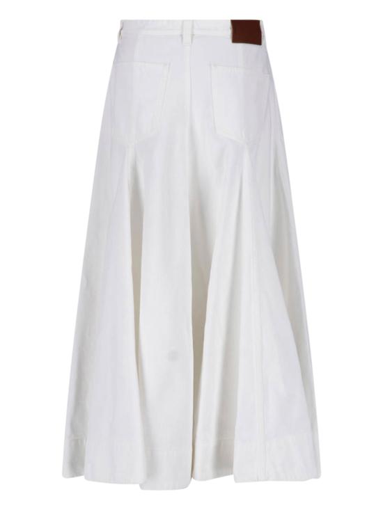 26FW 마르니 미디 스커트 GOJD0871A0 USCZ42 00W03 White - MARNI