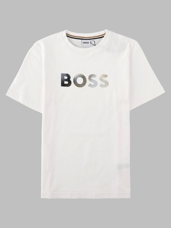 26SS [키즈] 보스 티셔츠 J52983K 10P WHITE - BOSS