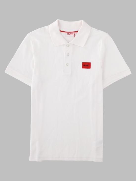 26SS [키즈] 휴고보스 폴로 셔츠 G01186K 10P WHITE