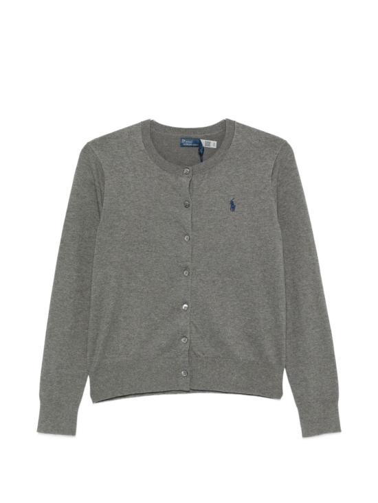 26FW 폴로 랄프로렌 포니 로고 니트 가디건 211971871006 ANTIQUE HEATHER DOM