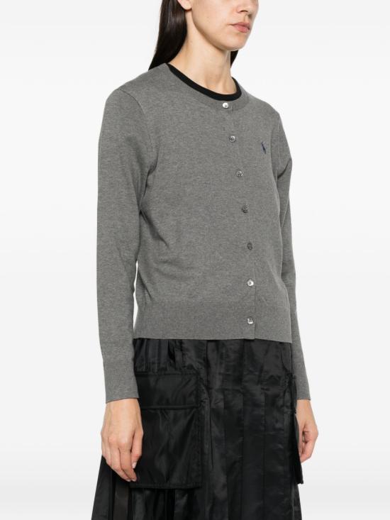 26FW 폴로 랄프로렌 포니 로고 니트 가디건 211971871006 ANTIQUE HEATHER DOM - POLO RALPH LAUREN