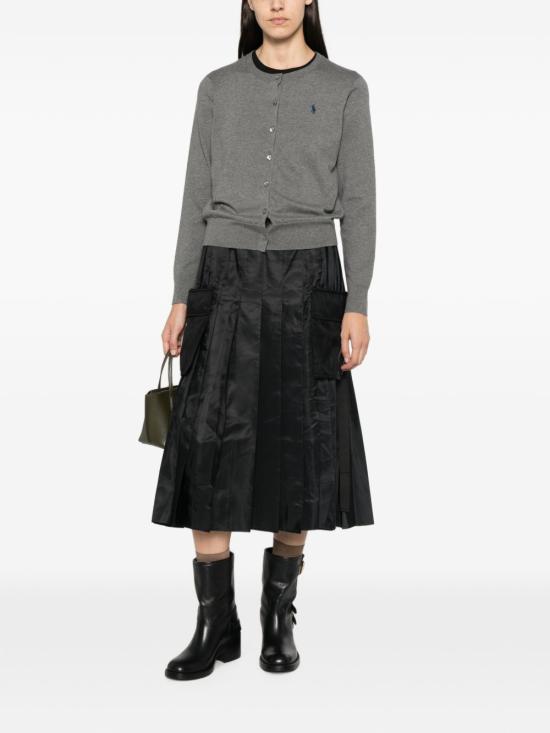 26FW 폴로 랄프로렌 포니 로고 니트 가디건 211971871006 ANTIQUE HEATHER DOM - POLO RALPH LAUREN