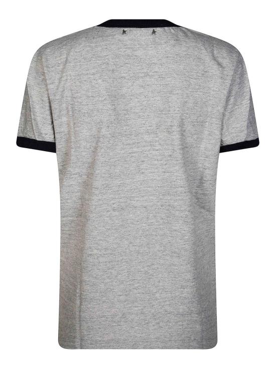 26FW 골든구스 반팔 티셔츠 GWP02768P00264260717 Grey - GOLDEN GOOSE