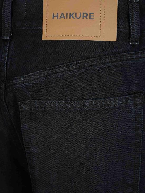 26FW 하이쿠레 스트레이트 팬츠 HEW03375GF139PPTT0002 Black - HAIKURE