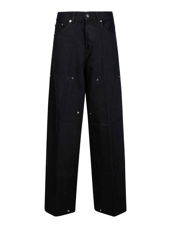 26FW 하이쿠레 스트레이트 팬츠 HEW03375GF139PPTT0002 Black