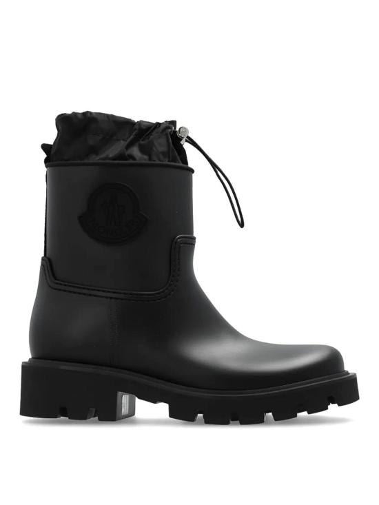 26FW 몽클레어 킥스트림 로고 패치 레인 부츠 L209B4G00190M4522999 BLACK