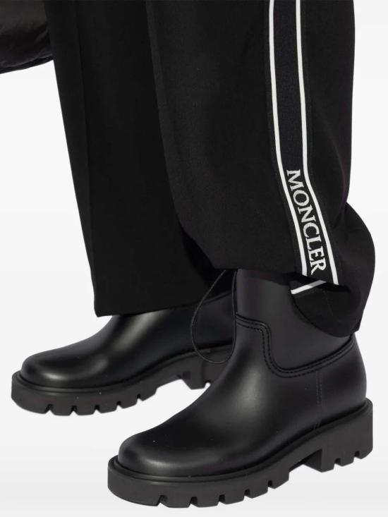26FW 몽클레어 킥스트림 로고 패치 레인 부츠 L209B4G00190M4522999 BLACK - MONCLER