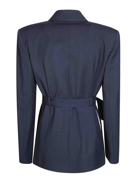 26FW 핑코 수트 자켓 107864A3MSG03 Blue - PINKO