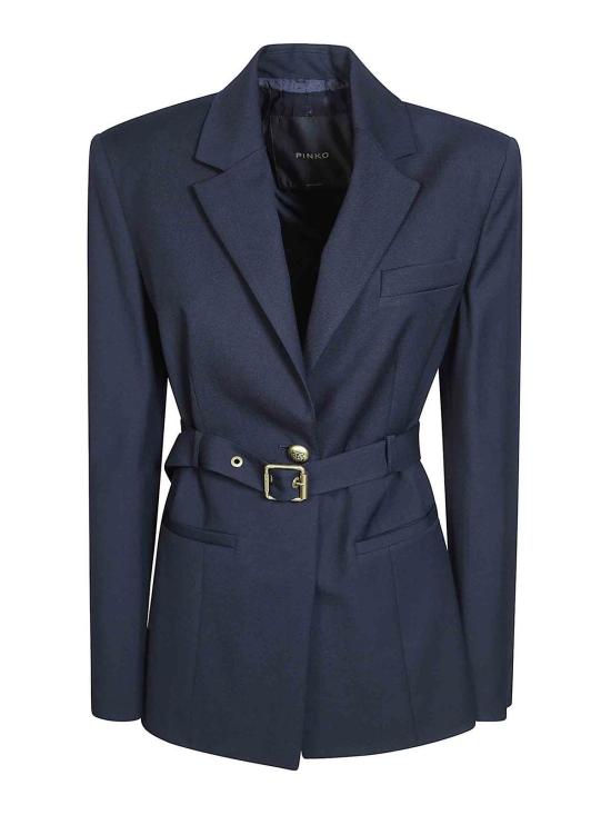 26FW 핑코 수트 자켓 107864A3MSG03 Blue
