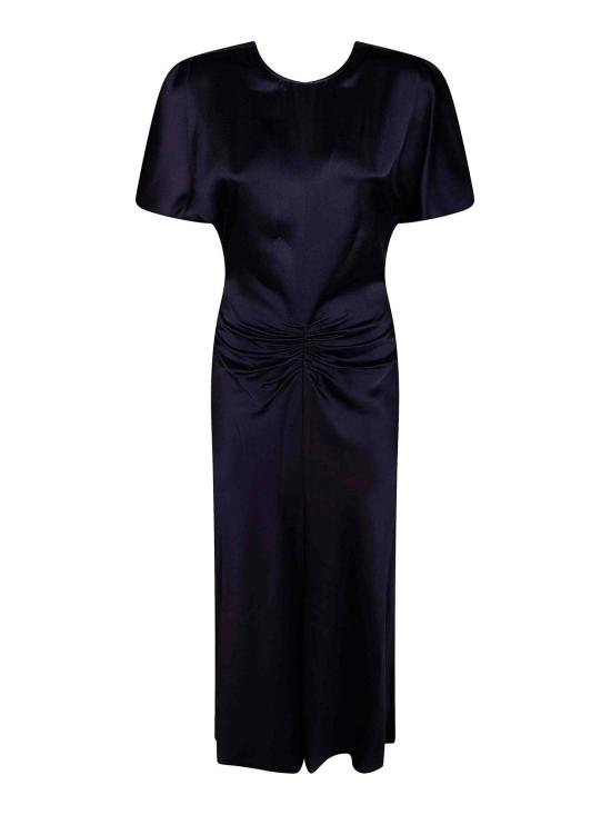 26FW 빅토리아 베컴 미디 스커트 1325WDR005227D3256 Blue