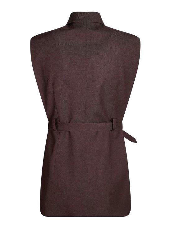 26FW 핑코 베스트 107727A3MSM04 Brown - PINKO