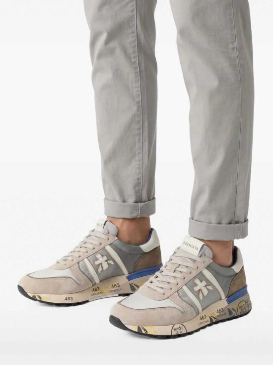 26SS 프리미아타 랜더 코어 레이스업 스니커즈 LANDERVAR8010 Grey - PREMIATA