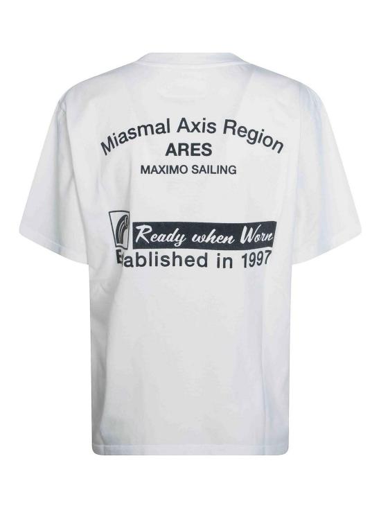 26FW MM6 메종마르지엘라 반팔 티셔츠 S62GD0223M20048101 White - MM6 MAISON MARGIELA