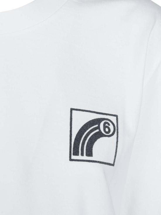 26FW MM6 메종마르지엘라 반팔 티셔츠 S62GD0223M20048101 White - MM6 MAISON MARGIELA