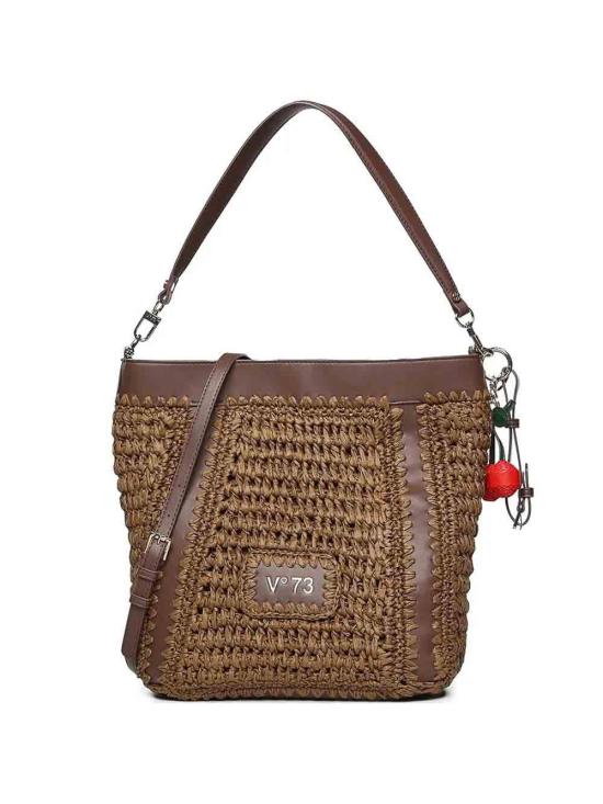 26SS 브이73 토트백 73BS9M302064 Dark Brown