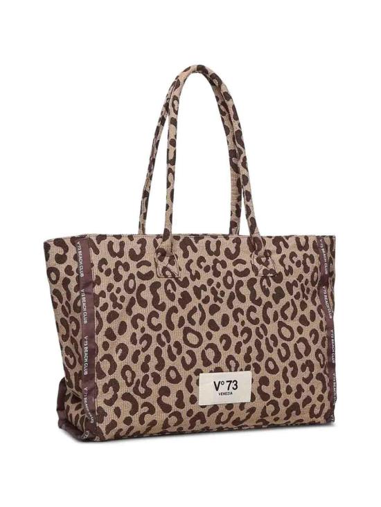 26SS 브이73 토트백 73BS9MV01M666 Animal Print - V73