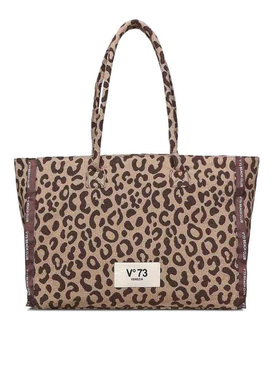 26SS 브이73 토트백 73BS9MV01M666 Animal Print