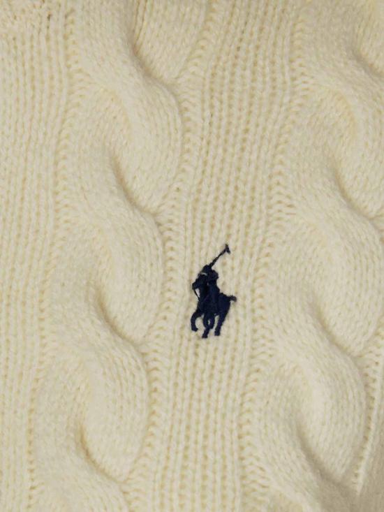 26FW 폴로 랄프로렌 로고 자수 크루넥 가디건 211972104002AUTHENTICCREAM Beige - POLO RALPH LAUREN