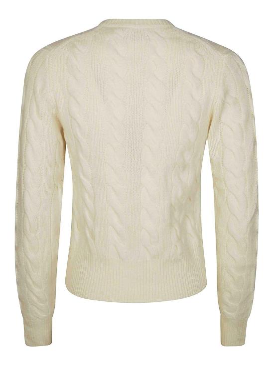 26FW 폴로 랄프로렌 로고 자수 크루넥 가디건 211972104002AUTHENTICCREAM Beige - POLO RALPH LAUREN