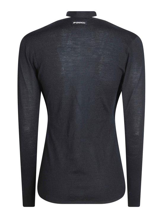 26FW 핑코 탑 107775A3O1Z99 Black - PINKO