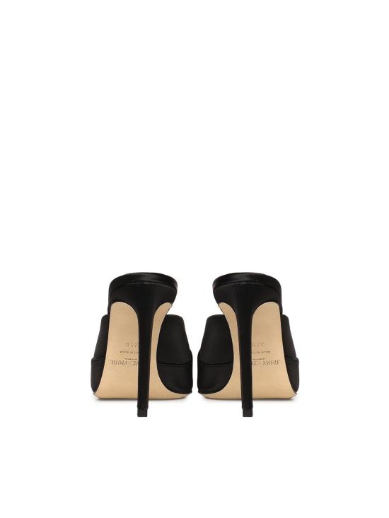  지미추 샌들 BRIGITTEMULE100SAT Black - JIMMY CHOO