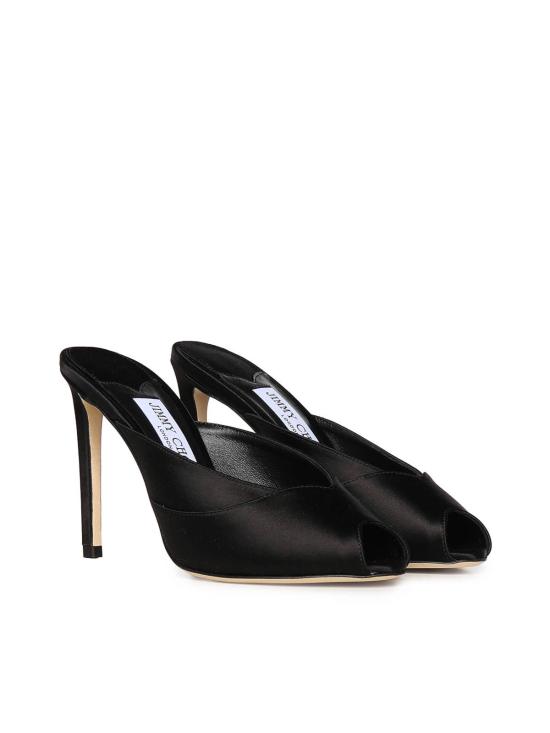  지미추 샌들 BRIGITTEMULE100SAT Black - JIMMY CHOO
