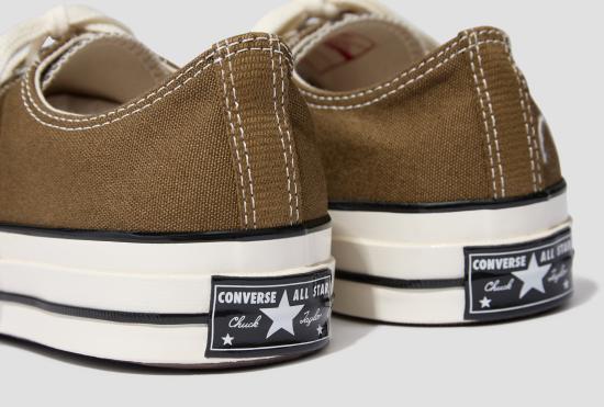 26FW 컨버스 스니커즈 CHUCK 70 OX - BOG DOWN/EGRET/BLACK A18162C - CONVERSE