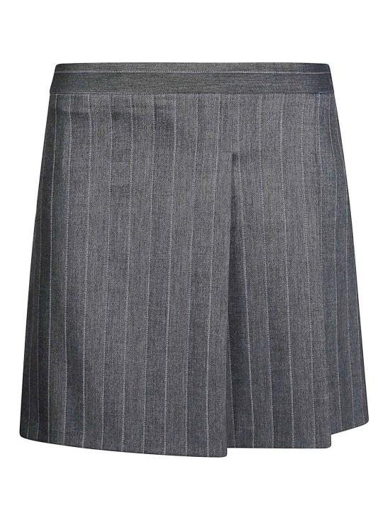 26FW 핑코 미디 스커트 107416A3FFIN4 Grey