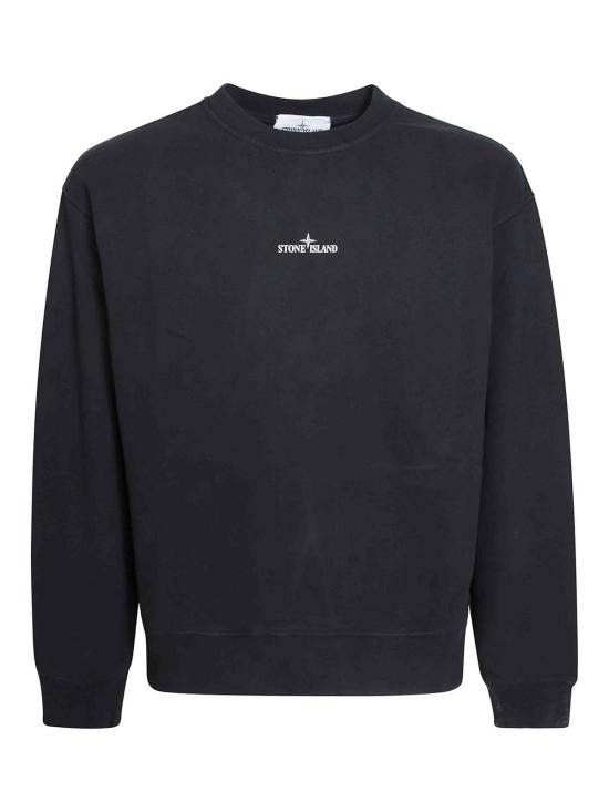 26FW 스톤 아일랜드 오가닉 코튼 로고 프린트 스웨트셔츠 오가닉 코튼 로고 프린트 스웨트셔츠 L2S156100039S0477V0029