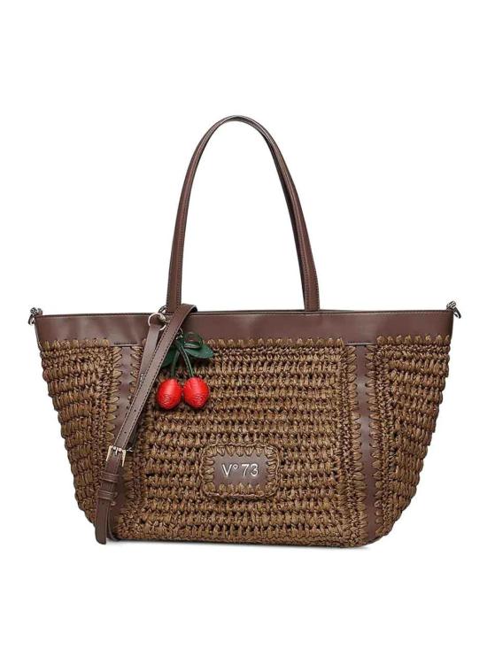 26SS 브이73 토트백 73BS9M301064 Dark Brown