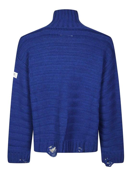 26FW MM6 메종마르지엘라 터틀넥 SH0HA0004M13040483 Blue - MM6 MAISON MARGIELA