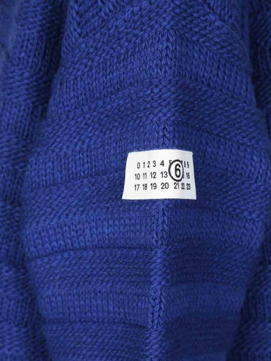 26FW MM6 메종마르지엘라 터틀넥 SH0HA0004M13040483 Blue - MM6 MAISON MARGIELA