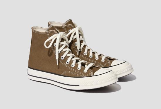 26FW 컨버스 스니커즈 CHUCK 70 HI - BOG DOWN/EGRET/BLACK A18160C