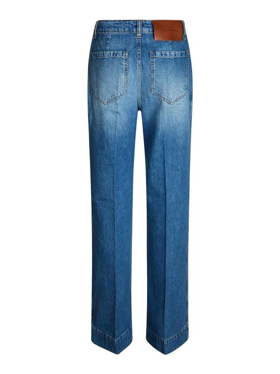 26FW 빅토리아 베컴 스트레이트 팬츠 1226DJE007252MR7671 Blue - VICTORIA BECKHAM