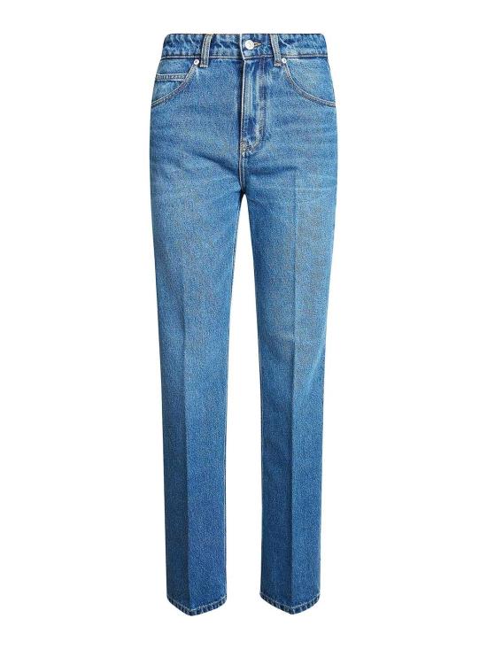 26FW 빅토리아 베컴 스트레이트 팬츠 1326DJE005216WR9532 Blue