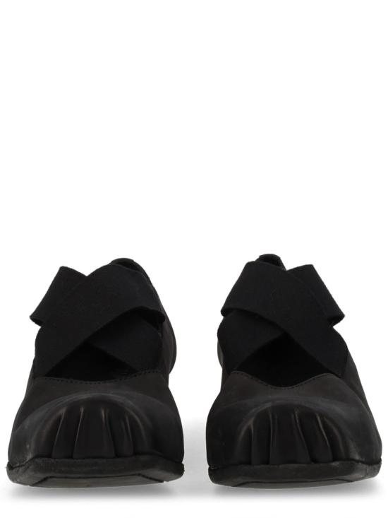 26FW 우마 왕 플랫 슈즈 US9001 UW900 BLACK - UMA WANG