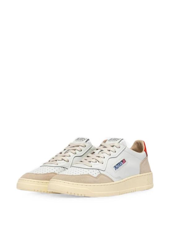 26FW 오트리 메달리스트 로우 레더 스니커즈 AULWLS19 WHITE - AUTRY